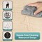Sorbus Wood Grain Floor Tiles Foam Mat EVA Interlocking Mats Tile 3/8-Inch Thick Flooring Wood Puzzle Exercise Mats w/ Borders